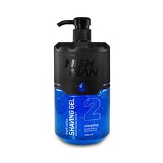 ГЕЛЬ ДЛЯ БРИТЬЯ NISHMAN SHAVING GEL  (BLUE) N.2, 1000 мл - Барбершоп - стильные и модные стрижки по доступной цене