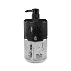 ГЕЛЬ ДЛЯ БРИТЬЯ NISHMAN SHAVING GEL  N.4 (COLORLESS), 1000 мл - Барбершоп - стильные и модные стрижки по доступной цене