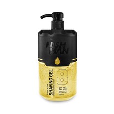ГЕЛЬ ДЛЯ БРИТЬЯ NISHMAN SHAVING GEL  GOLD ONE N.8, 1000 мл - Барбершоп - стильные и модные стрижки по доступной цене