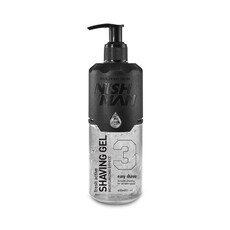 ГЕЛЬ ДЛЯ БРИТЬЯ NISHMAN SHAVING GEL  N.3 (COLORLESS), 400 мл - Барбершоп - стильные и модные стрижки по доступной цене