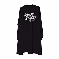 ПЕНЬЮАР NISHMAN BARBER CAPE (MASTER BARBERS) Цвет: черный Размер: 120х145 см, от низа до горла 100 см - Барбершоп - стильные и модные стрижки по доступной цене