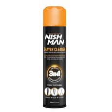 ОЧИЩАЮЩИЙ СПРЕЙ ДЛЯ ИНСТРУМЕНТОВ NISHMAN SHAVER CLEANER 5в1, 400 мл - Барбершоп - стильные и модные стрижки по доступной цене