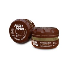 БАЛЬЗАМ-СТАЙЛИНГ ДЛЯ БОРОДЫ И УСОВ NISHMAN BEARD&MUSTACHE STYLING BALM, 100 мл - Барбершоп - стильные и модные стрижки по доступной цене