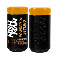ПУДРА ДЛЯ ВОЛОС NISHMAN WHITE COVERAGE +  STYLING & MATTIFYING VOLUME POWDER , 20 гр. - Барбершоп - стильные и модные стрижки по доступной цене