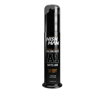 NISHMAN A1 MATTE LOOK HAIR STYLING MOLDING PASTE, 100 мл - Барбершоп - стильные и модные стрижки по доступной цене