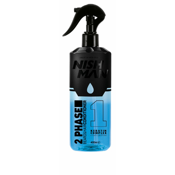 ДВУХФАЗНЫЙ КОНДИЦИОНЕР ДЛЯ ВОЛОС И БОРОДЫ NISHMAN 2 PHASE CONDITIONER (KERATIN), 400 мл - Барбершоп - стильные и модные стрижки по доступной цене